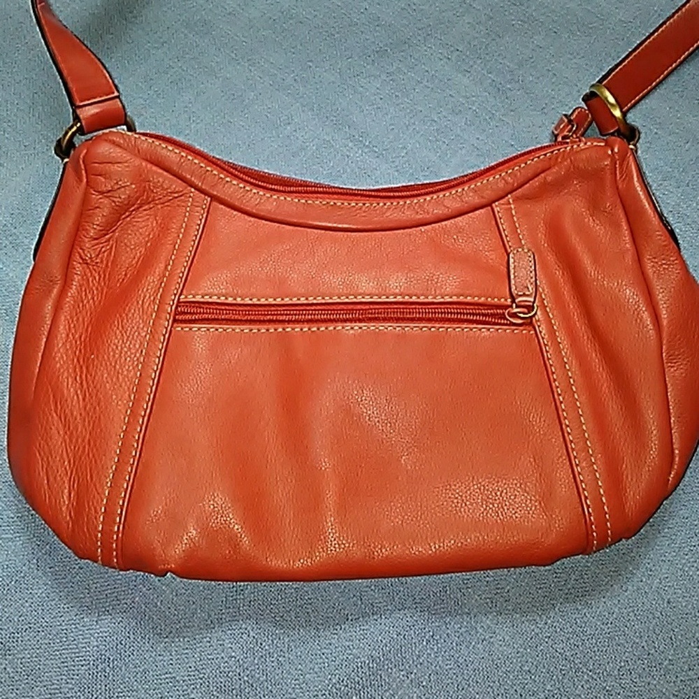 NWOT Croft and Barrow Russet Leather Purse